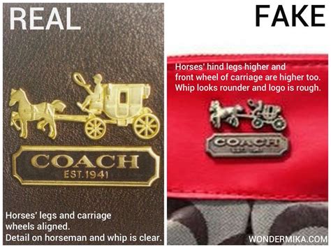 coach fake bags|how to authenticate coach bags.